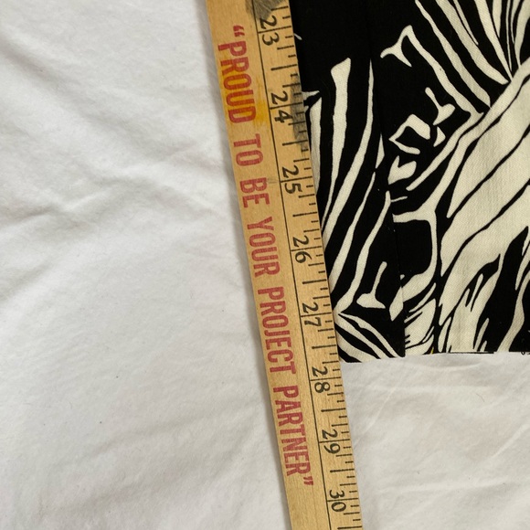 Women's Neutral Abstract Pull On Pants 12 Bohemian Mature Fit Corpcore Career - Picture 10 of 16